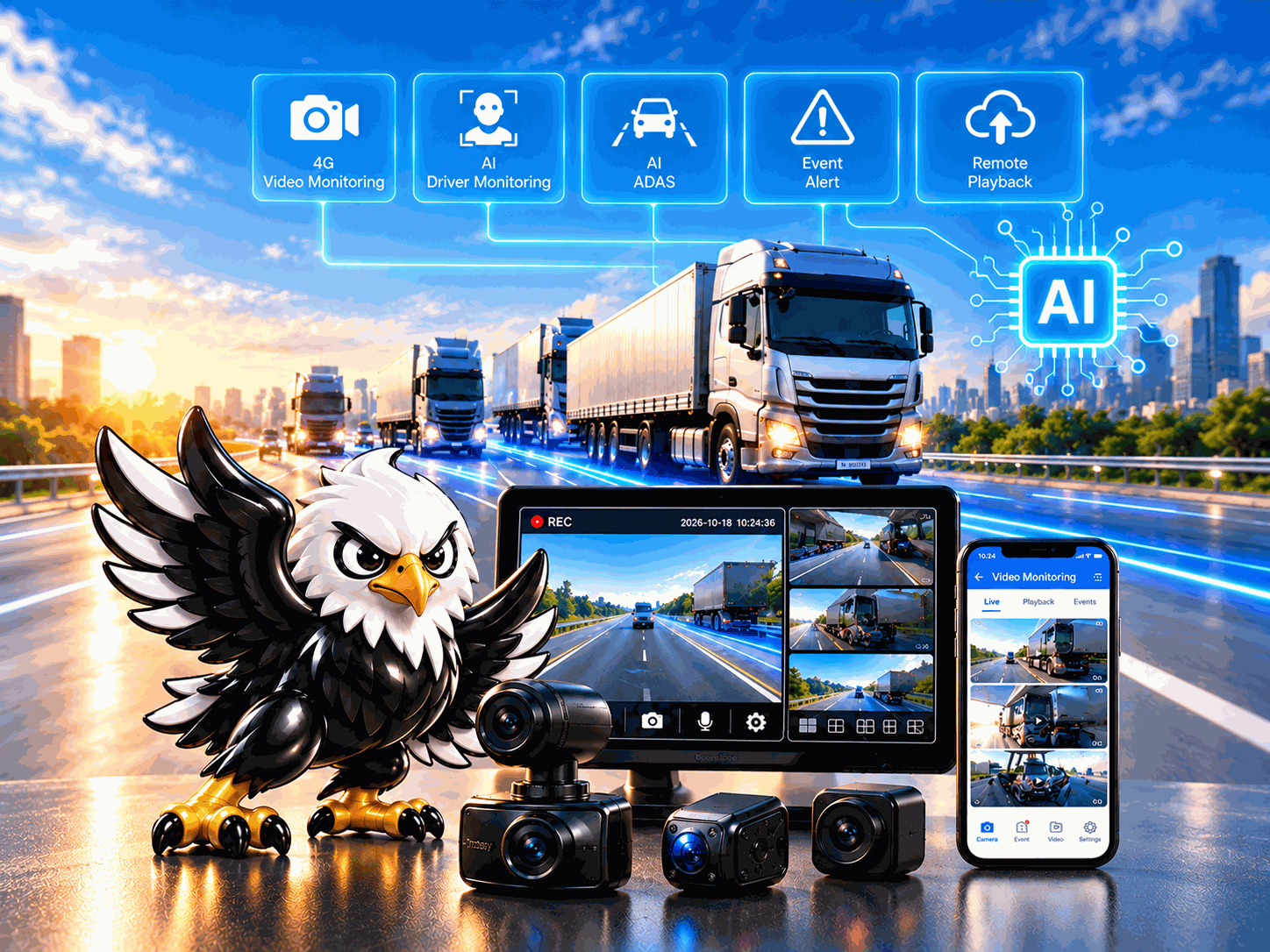 Video and AI Fleet Safety
