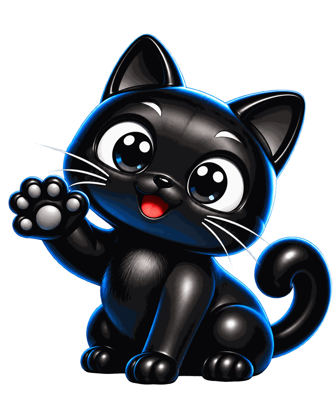 DAMIAO Black Cat Mascot