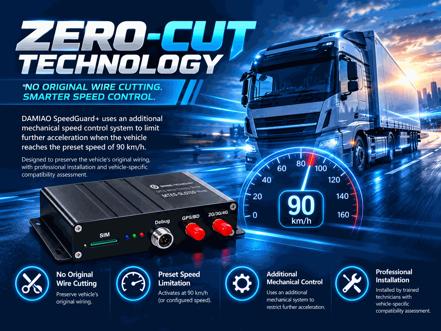 DAMIAO Zero-Cut Technology