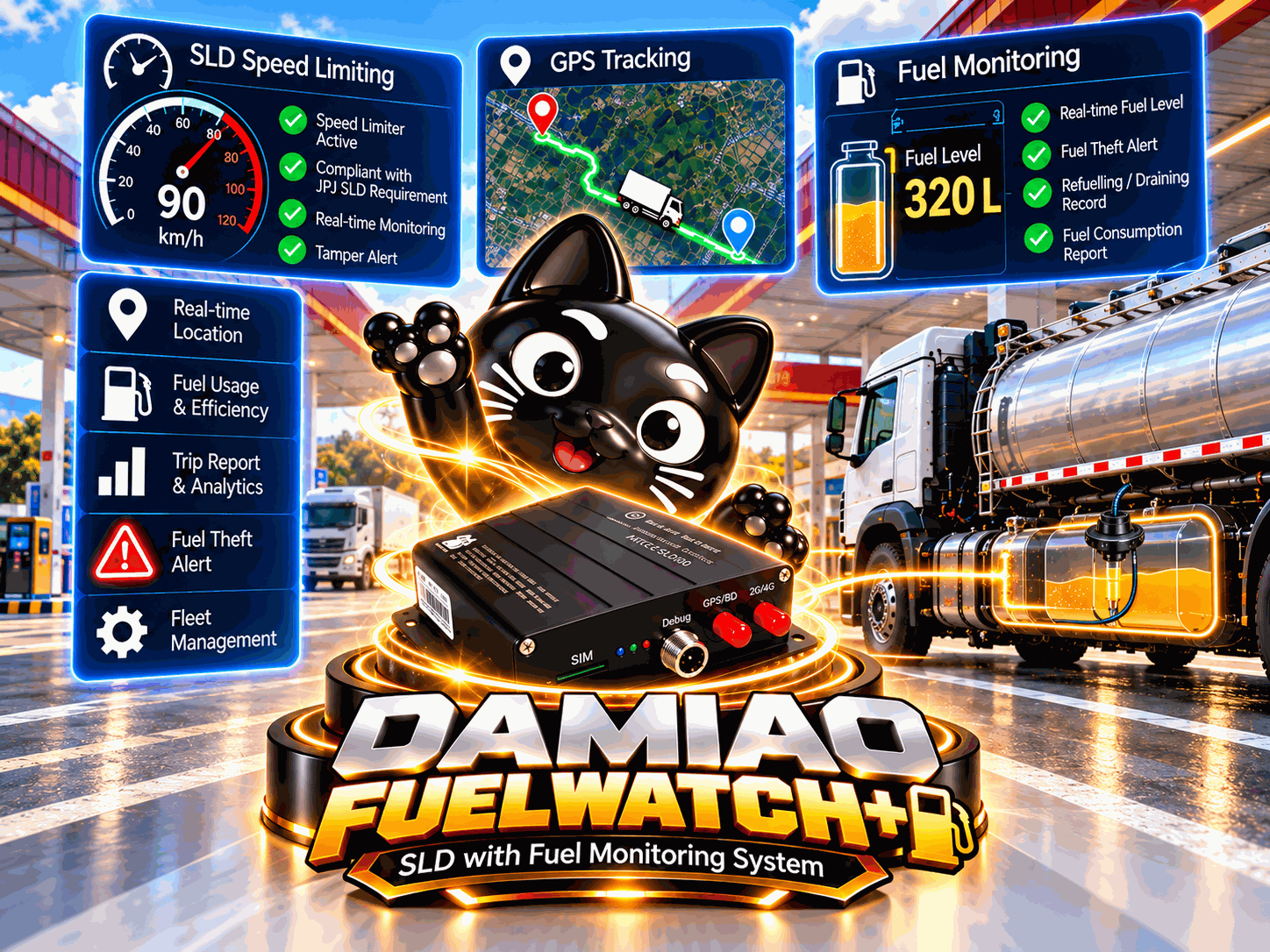 DAMIAO FuelWatch+