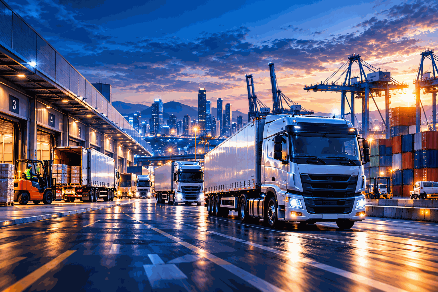 Logistics and transport fleet
