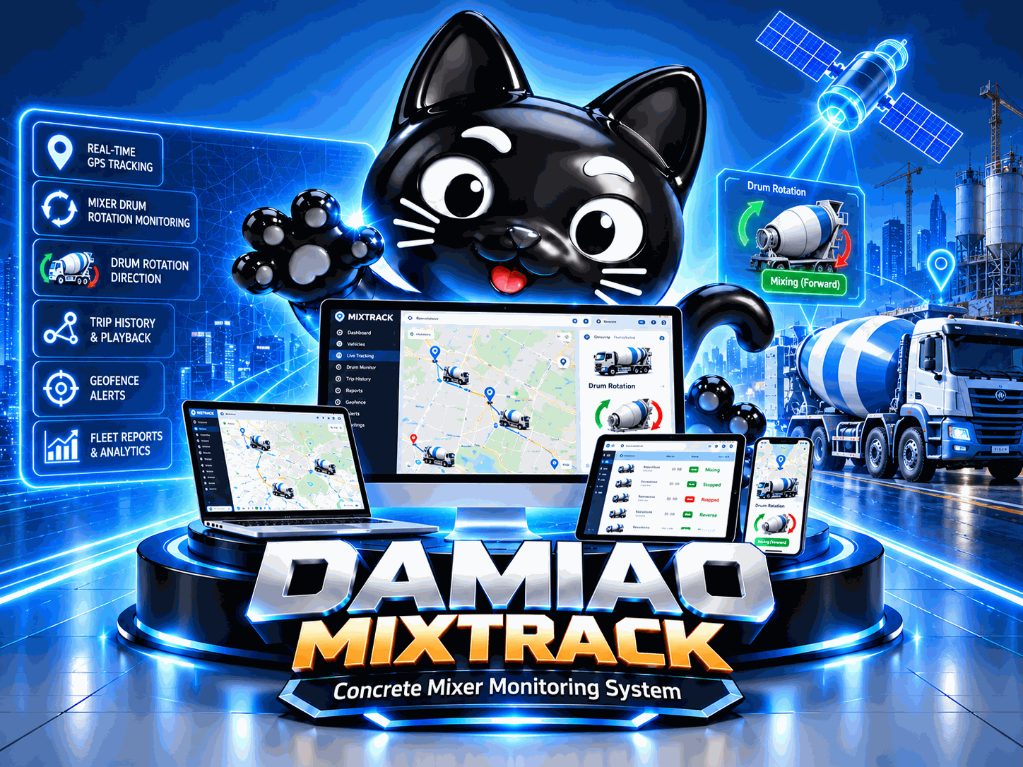 DAMIAO MixTrack+ tracking solution