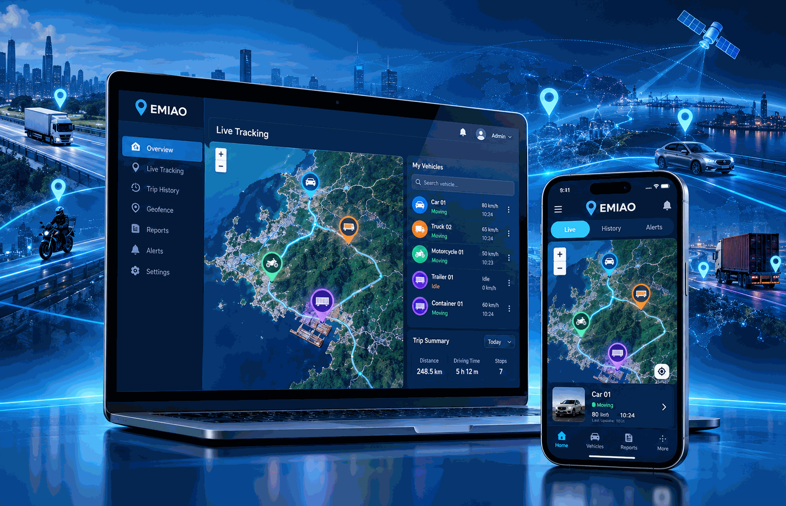 EMIAO GPS platform