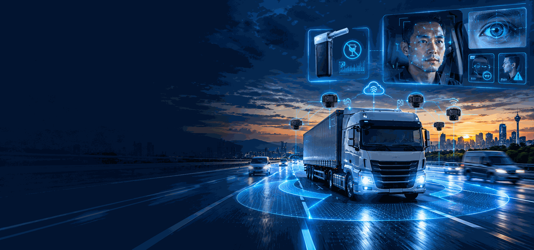 DAYAO SafeDrive AI Driver Safety Background