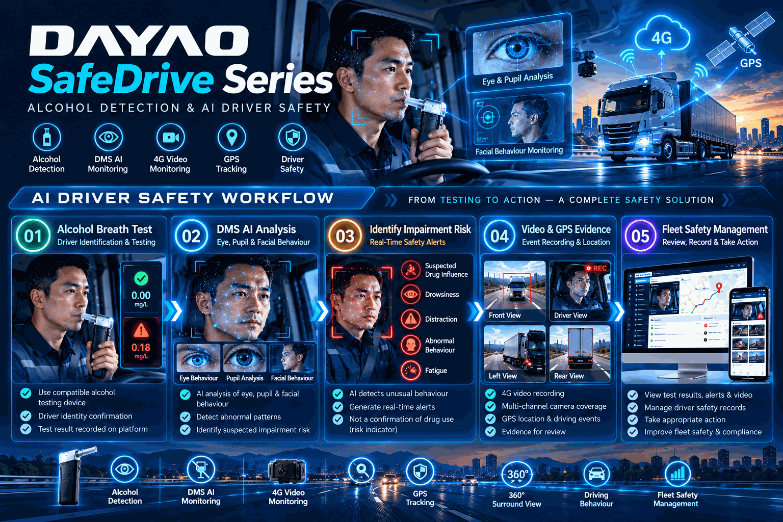 DAYAO SafeDrive AI Safety Workflow