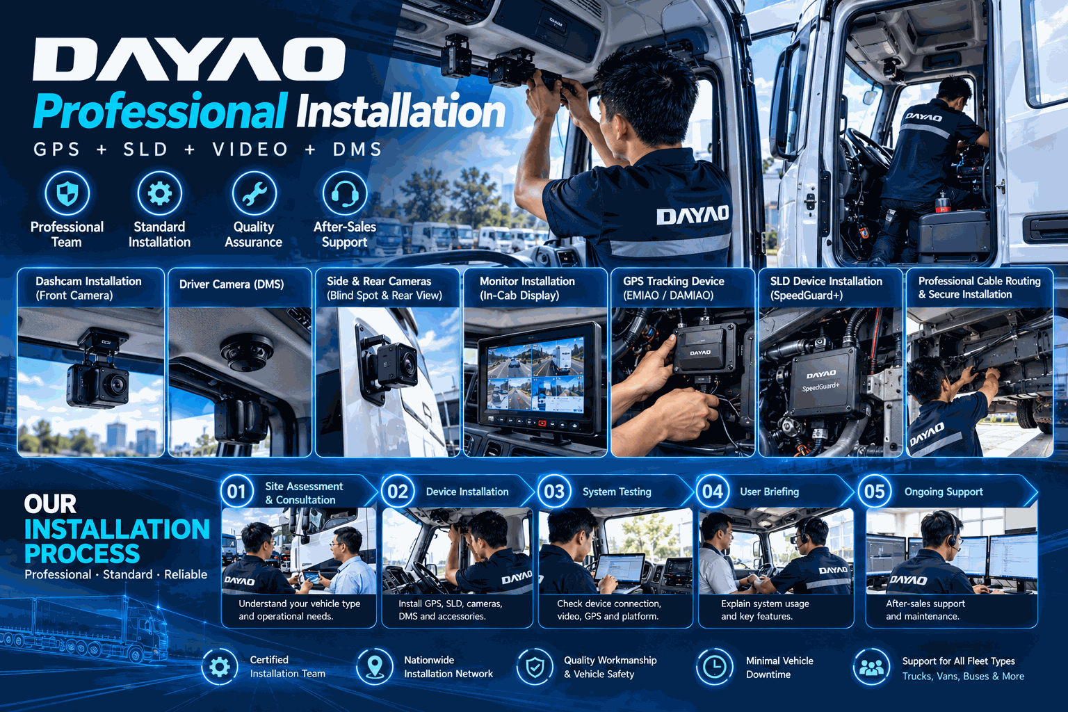 DAYAO SafeDrive Professional Installation