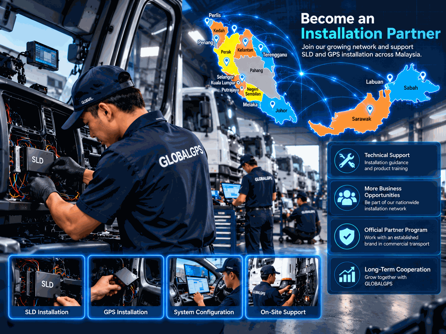 GLOBALGPS Installation Partner Network