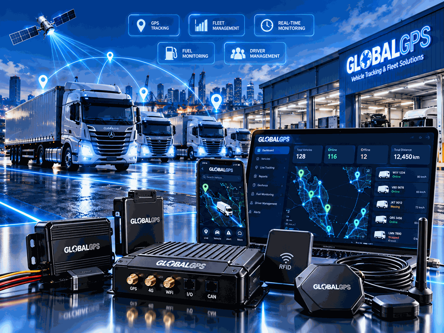 Fleet telematics installation