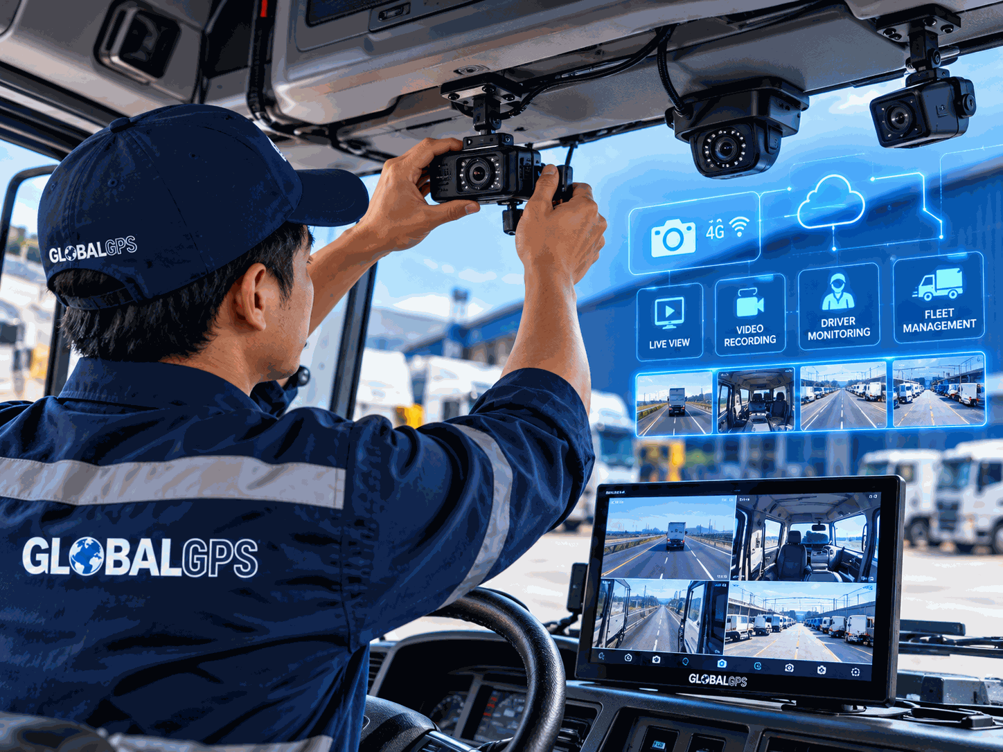 Vehicle camera installation