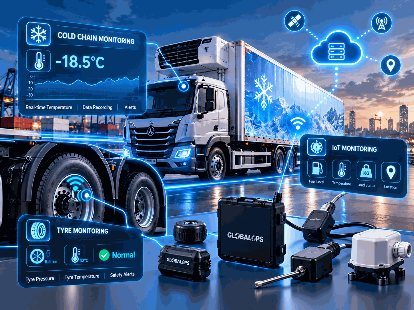 Advanced vehicle monitoring installation